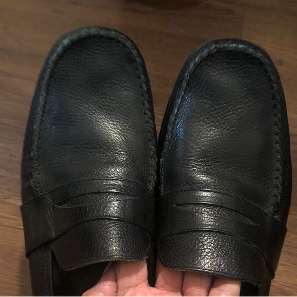 Cole Haan Black Leather Loafers (Country) - Picture 8 of 13